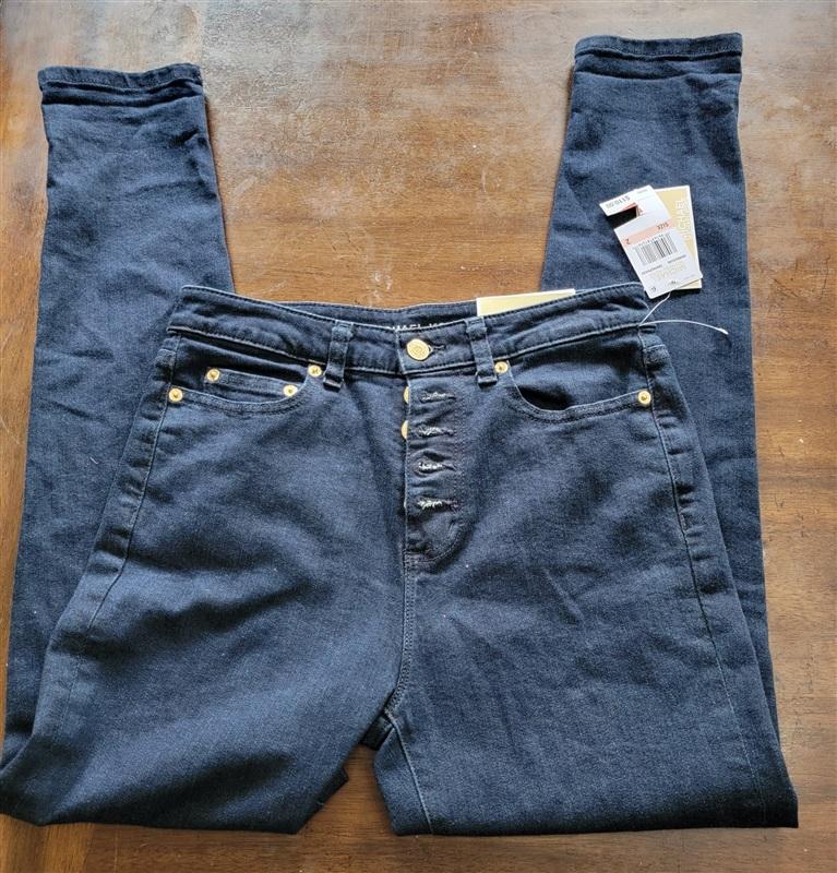 NWTD Michael Kors 2 Skinny High Waisted Cropped Selma Jeans 121288