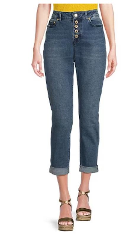 NWTD Michael Kors 2 Skinny High Waisted Cropped Selma Jeans 121288