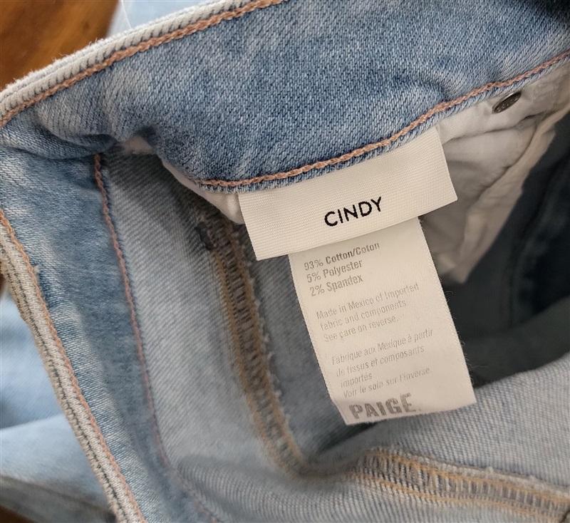 NWT Paige 32 Cindy High Waist Ankle Straight Leg Jeans 121293