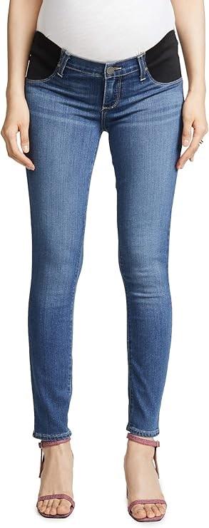 NWOT Paige 30 Maternity Verdugo Crop Jeans Blue 121298