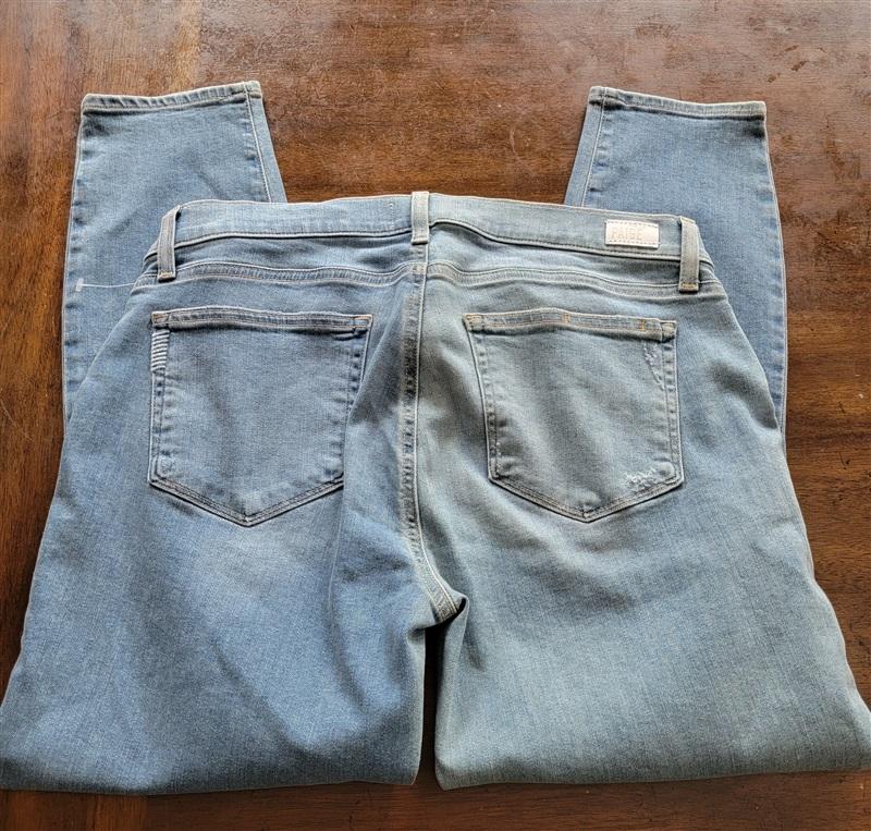 NWOT Paige 30 Maternity Verdugo Crop Jeans Blue 121298