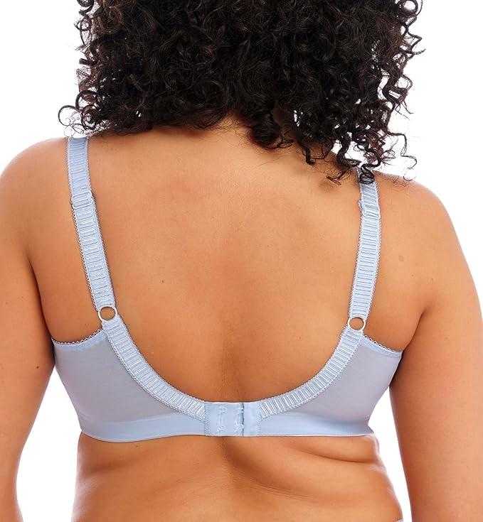 NWT Elomi 36J USA Cate Underwire Full Cup Banded Bra EL4030 Blue 121309