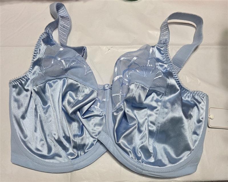 NWT Elomi 36J USA Cate Underwire Full Cup Banded Bra EL4030 Blue 121309