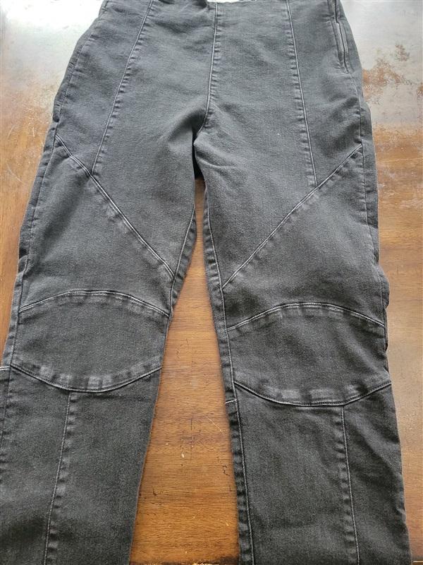 NWT We The Free 31 Bella Moto Mid Rise Skinny Black Jeans 121348