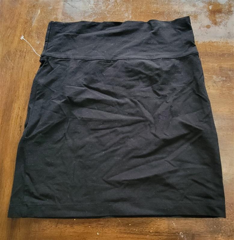 NWOT Eileen Fisher Petite Washable Flex Ponte Pull-On Mini Skirt 121378