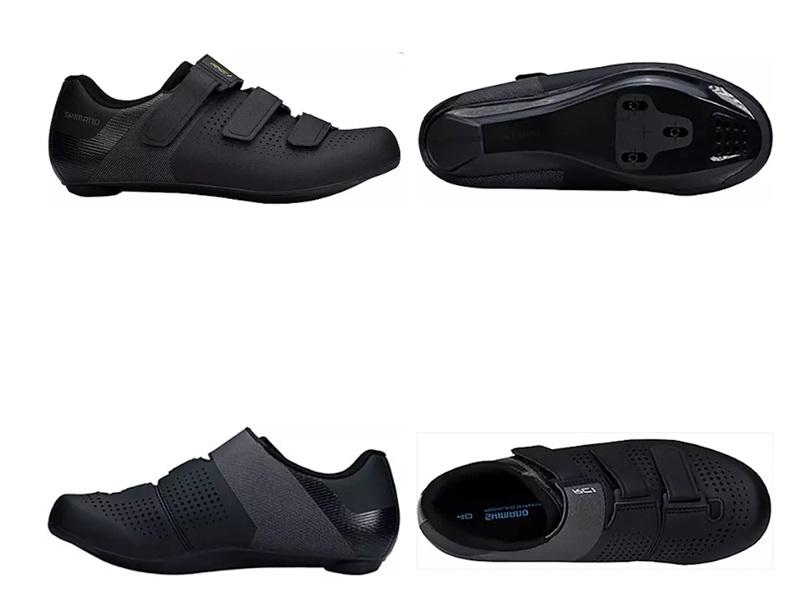 NWOT Shimano 9.7 Men's RC1 Road Bike Shoes Black 121397