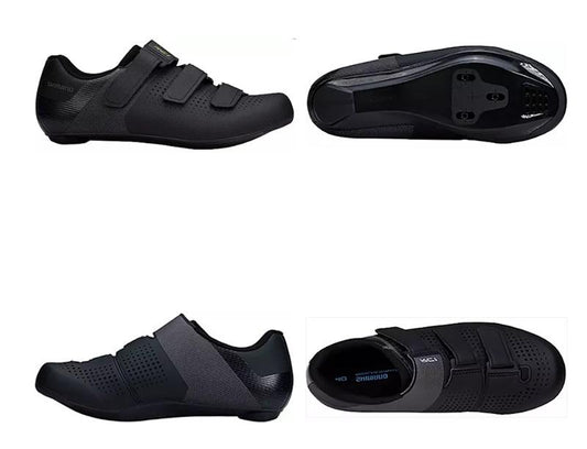 NWOT Shimano 9.7 Men's RC1 Road Bike Shoes Black 121397