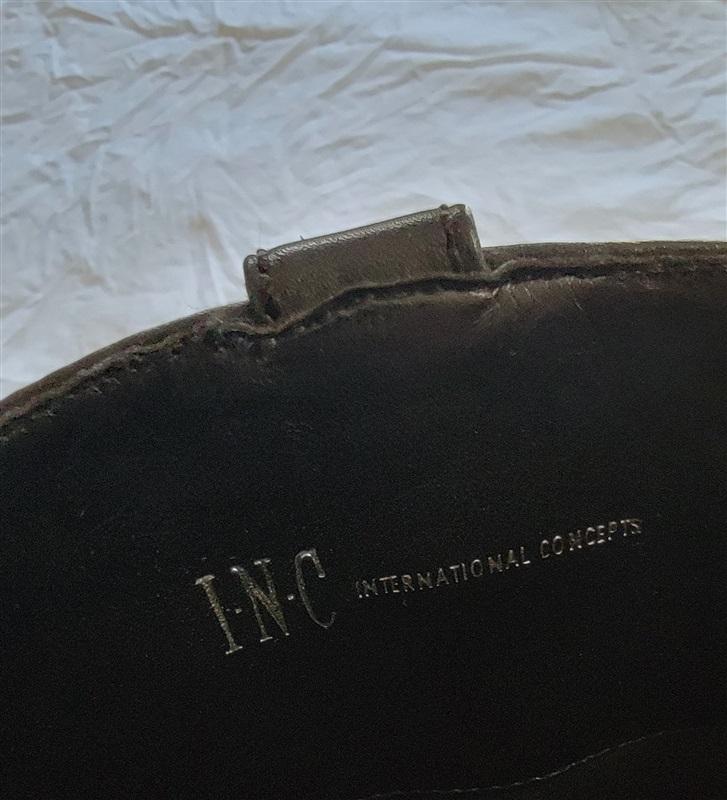 NWOT INC 6 Fawne Leather Knee High Boots Riding Boots Equestrian 121408