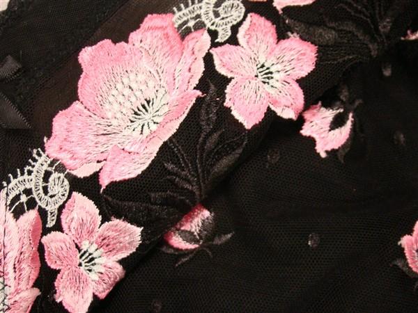 NWOT Glamorise 36D Magic Lift Full Figure Support Bra 1015 black Pink 121430