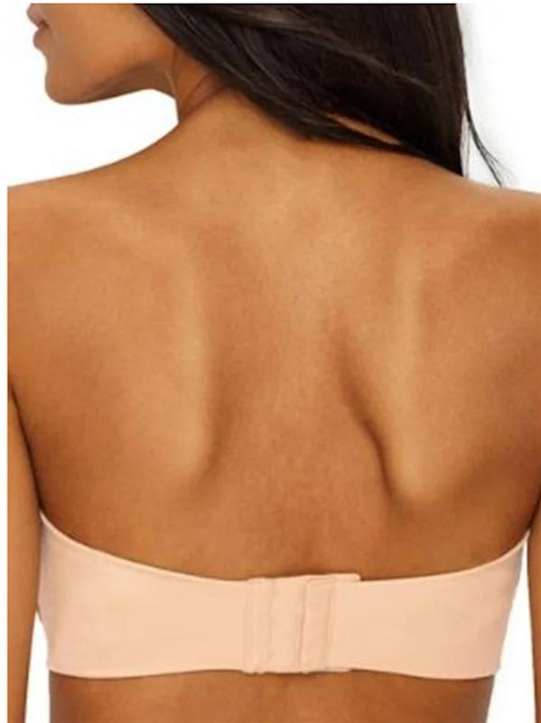 NWOT Vanity Fair 40D Beauty Back Strapless Bra 74345 Beige 121453