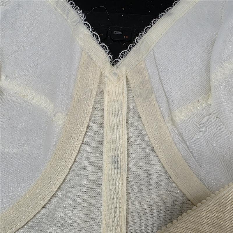 NWTD DOMINIQUE 42B NOEMI STRAPLESS LONGLINE BRA 6377 Ivory 121481