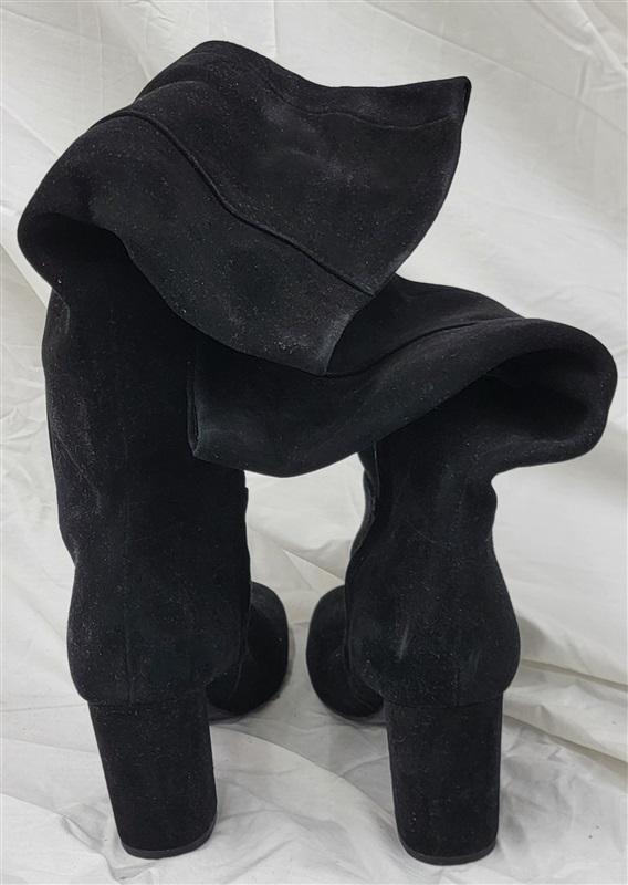 NWOT Calvin Klein 8 Almay Comfort Insole Tall Knee-High Boots Black 121487