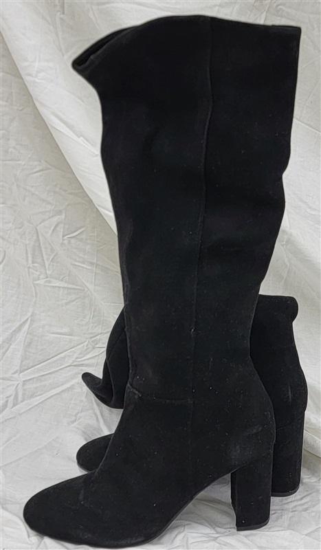 NWOT Calvin Klein 8 Almay Comfort Insole Tall Knee-High Boots Black 121487