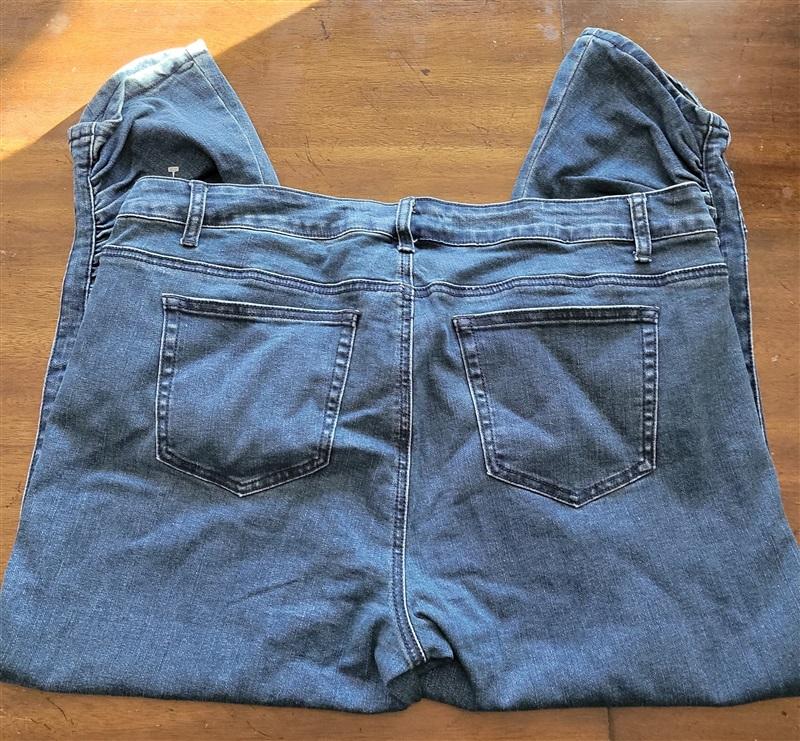 NWOT Kate & Mallory 16 Ruched Sides Crop Pants 121535