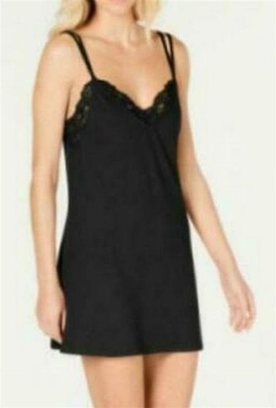 NWt Linea Donatella S Lace-trimmed Chemise Night Gown MH8011 121563