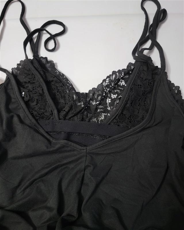 NWt Linea Donatella S Lace-trimmed Chemise Night Gown MH8011 121563