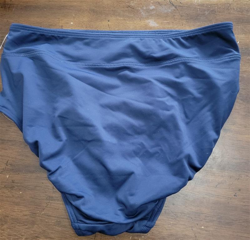NWOT Lands End 4 UPF 50 Full Cover Tummy Control Hi Waist Bikini Bottom 121595
