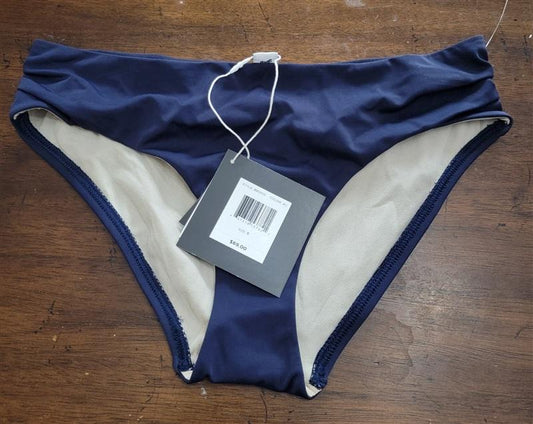 NWOT Echo S Bikini Bottom Navy Blue 121595