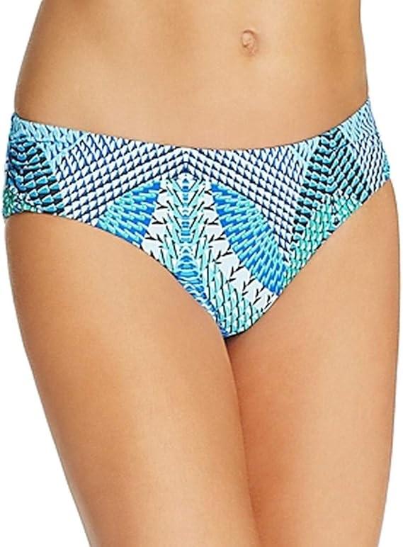 NWT Echo S Havana Geo Bikini Bottom Navy Blue 121612