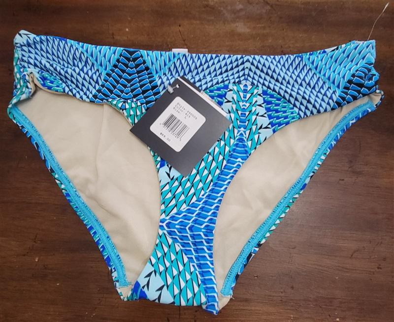 NWT Echo S Havana Geo Bikini Bottom Navy Blue 121612