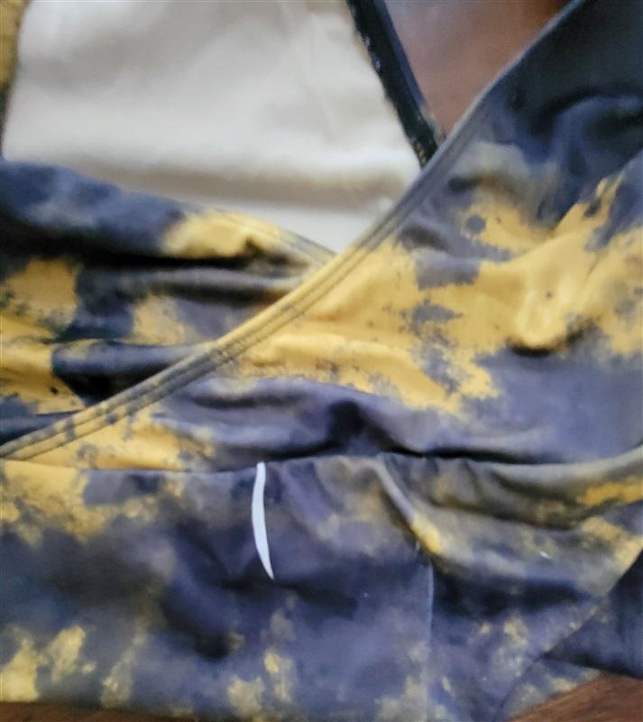 NWOT Urban Outfitters L Out from Under Tie Dye Deep V Swimsuit 121615