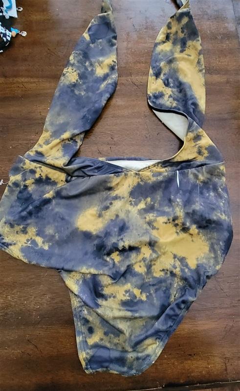 NWOT Urban Outfitters L Out from Under Tie Dye Deep V Swimsuit 121615