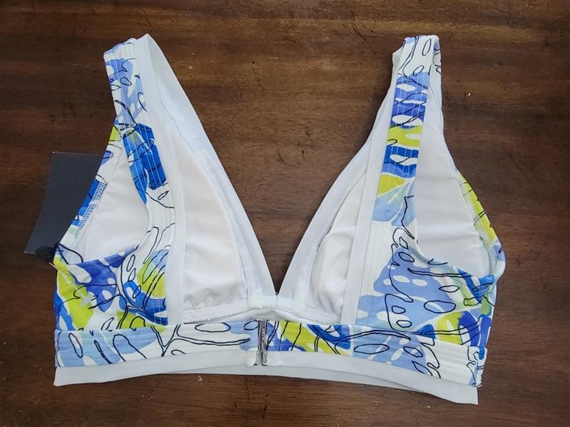 NWT Tommy Hilfiger S Deep V Bikini Top & Bottom 121628