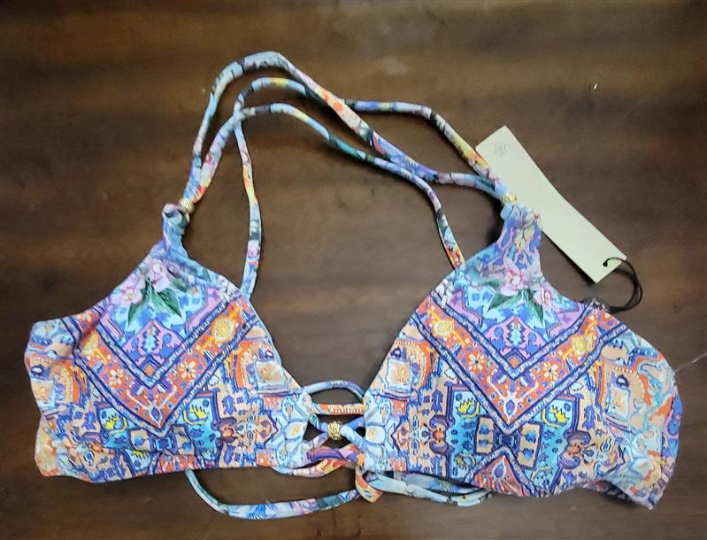 NWT Nanette Lepore L Festival A Cannes Bikini Swim Top 121643
