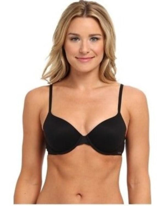 NWOT Calvin Klein 32c Perfectly Fit Modern T-Shirt Bra F3837 Black 121646