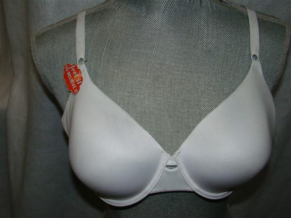 NWTD Warners 34B Cloud 9 Backsmoother Full-Coverage Bra RB1691A White 121648