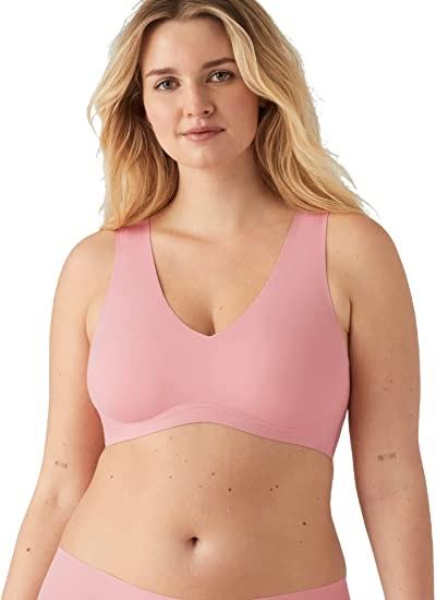 NWT True & Co XS True Body V Neck Lift Bra Pink 121650