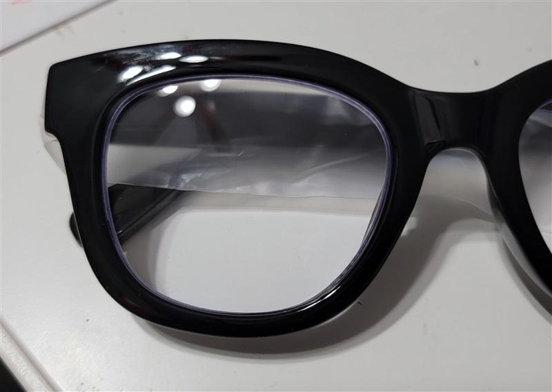 NWT EyeKepper Black Nerd 2.00 Cat Eye Thick Reading Nerd Glasses 121680