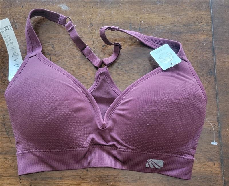 NWT Marika SM High Performance Sports Bra Purple 121696