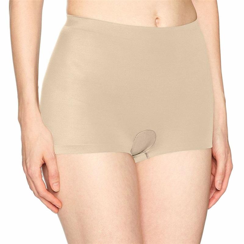 NWOT Maidenform XL Seamless Boyshort Panties DM0034 Beige 121720