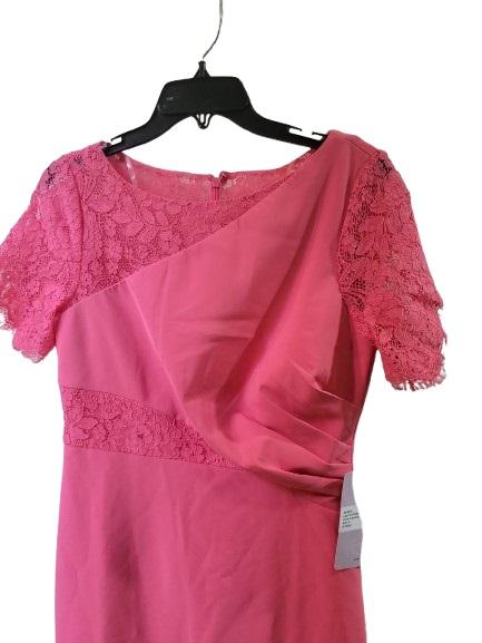 NWT JS Collection 6 Lissett Tea Length Dress Camellia Pink 121744