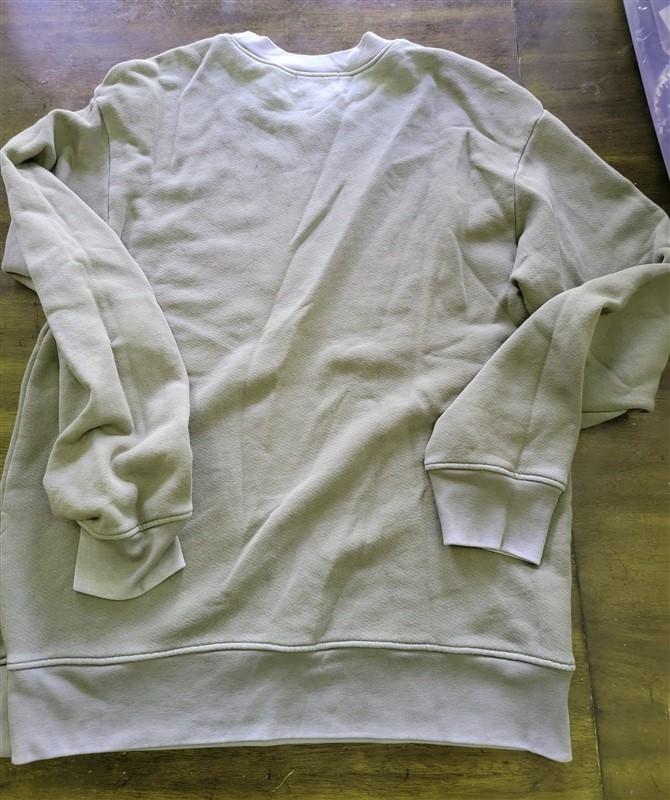 NWOT Cotton Citizen M Boston Crew Olive Green Long Sweatshirt 121761