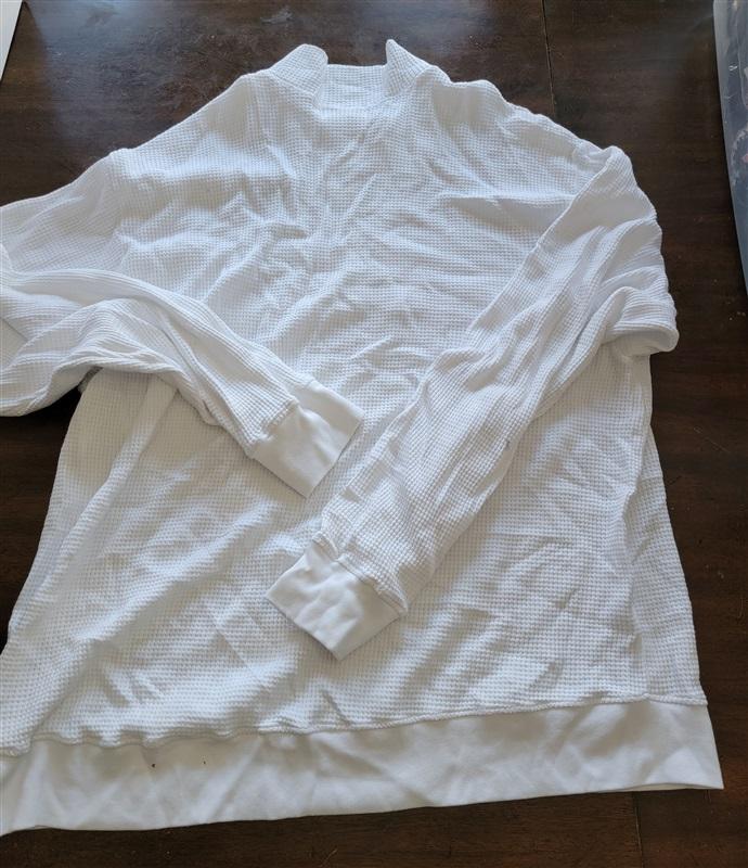 NWOT Cotton Citizen XXL Waffle Quarter Zip Long Sweatshirt 121763