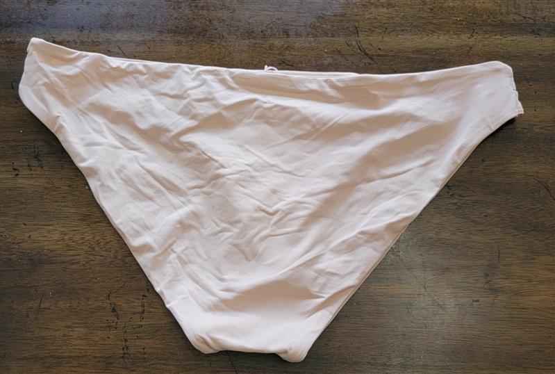 NWT Anthropologie Dippin' Daisy's L Bikini Bottom Blush Cut Out Side 121801