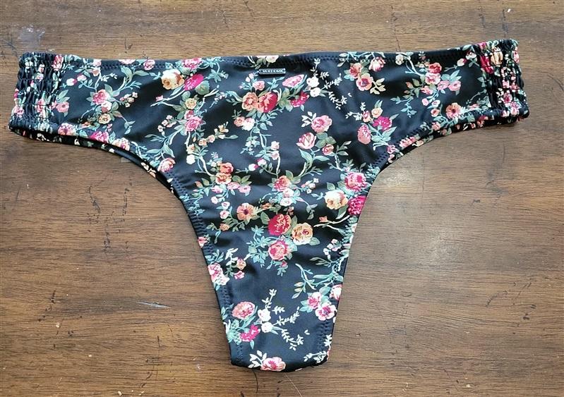 NWOT Volcom S This Bud 4 You Roses Swimsuit Bikini Bottoms 121886