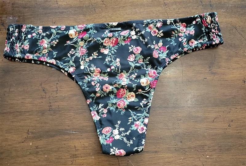 NWOT Volcom S This Bud 4 You Roses Swimsuit Bikini Bottoms 121886