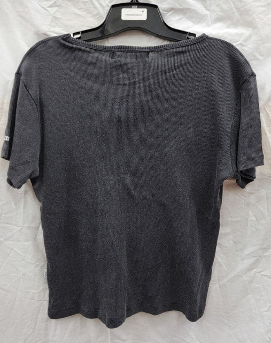 NWT Free People The Laundry Room L Taurus Stitch Applique T Shirt 121925