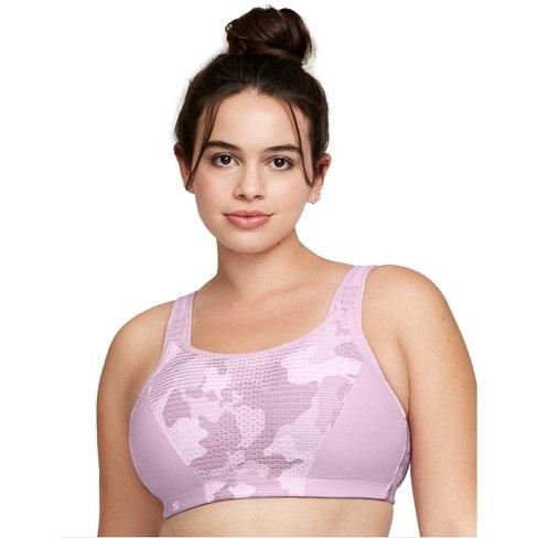 NWOT Glamorise 44DD Double Layer Custom Control Sports Bra 1166 Pink 121927