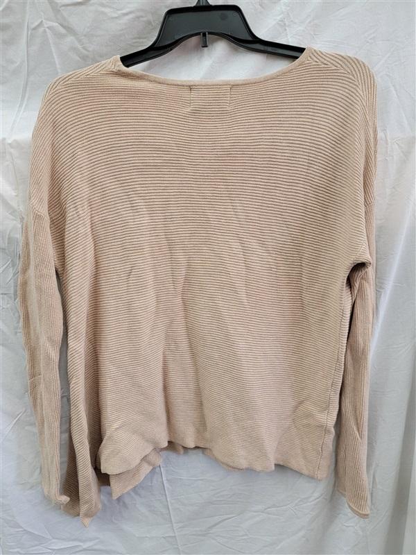 NWOT August 1 Eight M Cashmere Camel Tan Sweater Tunic Asymmetric Hem 121933