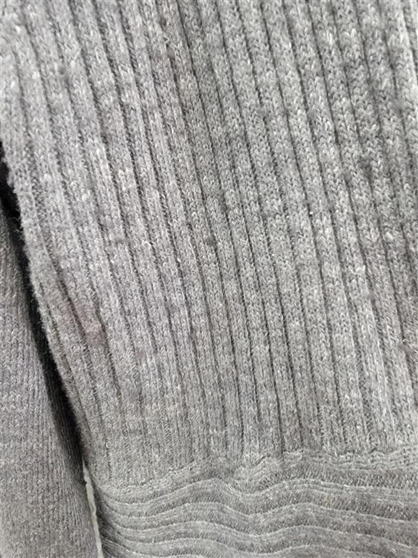 NWOT Eileen Fisher 1X Gray Wool Linen Silk Blend Cardigan Sweater 121938
