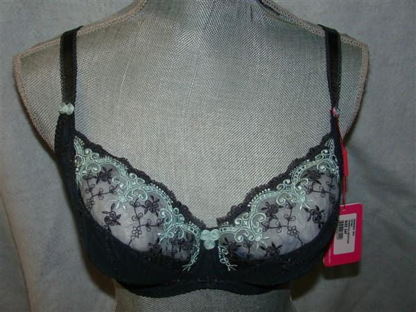 NWT Curvy Kate 34DD Romance Balconette Bra CK1501 Gray Green 121977