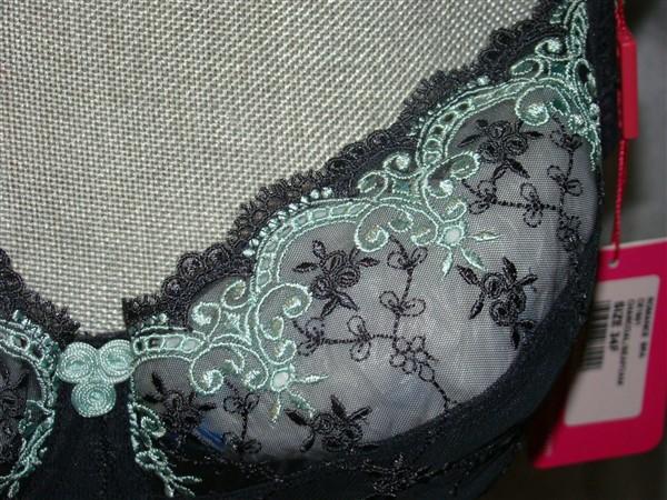 NWT Curvy Kate 34DD Romance Balconette Bra CK1501 Gray Green 121977