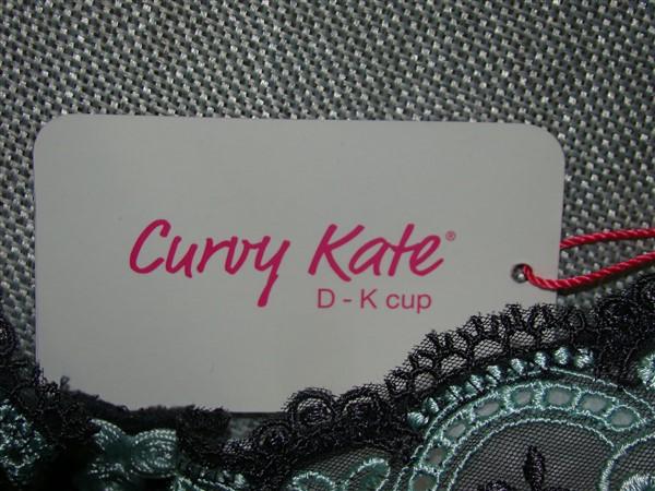 NWT Curvy Kate 34DD Romance Balconette Bra CK1501 Gray Green 121977
