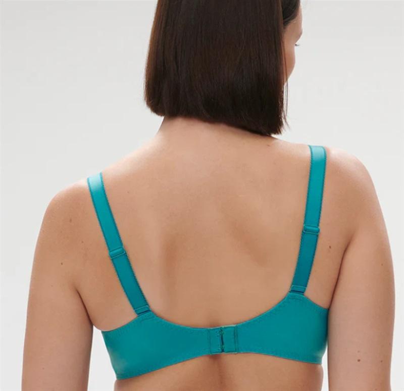 NWT Simone Perele 34F Delice Full Coverage Bra 12X320 Aqua 121997