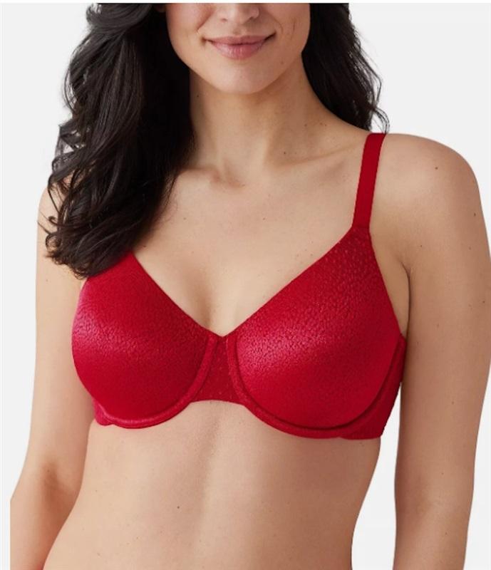 NWT Wacoal 38DDD Back Appeal Underwire Bra 853303 T Shirt Red 122078