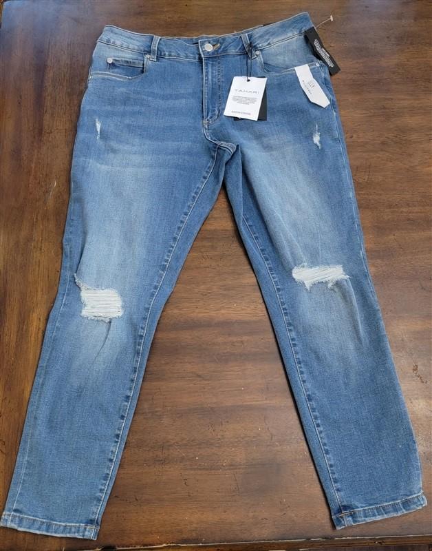 NWT Tahari 16/33 Kelly Mid Rise Skinny Jeans 122101